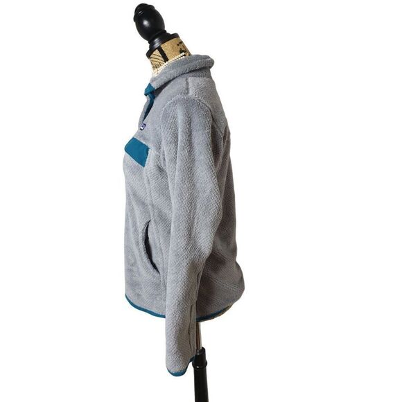 Patagonia Women's Fleece Pullover M Sweater Re-Tool Snap T Sweatshirt Med - Picture 4 of 8
